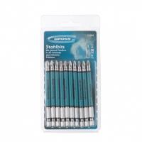 Набор бит PZ2 х 90, сталь S2, 10 шт. Gross