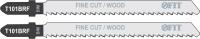 Полотна по дереву, Bimetal, шлифованные под свободным углом, реверсивные зубья, 100/74/2,5 мм (T101BRF), 2 шт.