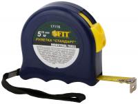 Рулетка синяя "Стандарт" 5 м x 16 мм