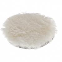 Насадка полировальная "под липучку", 125 мм, натуральная шерсть Matrix