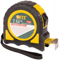 Рулетка прорезиненный корпус "Старт" 7,5 м x 25 мм