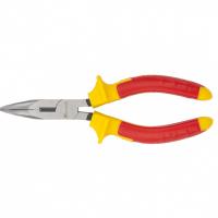 Длинногубцы изогнутые Insulated, 160 мм, двухкомпонентные рукоятки Matrix Professional