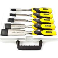 Набор стамесок Stanley "DynaGrip" 6-12-18-25-32мм (5 шт) 2-16-885