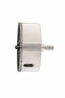 Сверло алмазное по керамограниту, 110 х 67 мм, трехгранный хвостовик Matrix