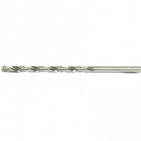Сверло спиральное по металлу, 8 х 165 мм, Р6М5, удлиненное Барс
