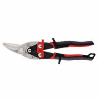Ножницы по металлу "Piranha", 250 мм, прямой и левый рез, сталь СrMo, двухкомпонентные рукоятки Gross