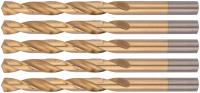 Сверла HSS по металлу, титановое покрытие 9,0 мм ( 5 шт.)