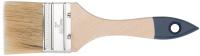 Кисть флейцевая "Лайт", натур. cветлая щетина, деревянная ручка  2" (50 мм)