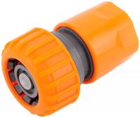 Соединитель пластиковый с автостопом 3/4''