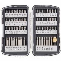Набор бит, магнитный адаптер, CrV, пластиковый кейс, 64 шт. Matrix