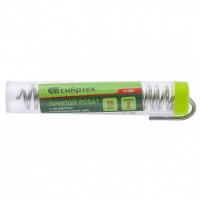 Припой с канифолью, D 2 мм, 15 г, POS61, в пластмассовой тубе Сибртех