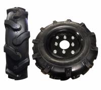 Колесо пневмо в сборе 4.00-8" (шина+камера+диск) для мотоблоков