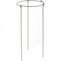 Опора для растений круглая, D 28 см, H 45 см, 3 шти в упаковке, металл в пластике Palisad