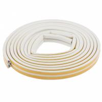 Уплотнитель, 12 м, профиль "D", белый Сибртех