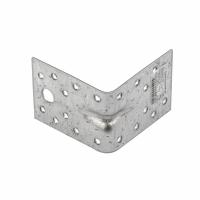 Крепежный уголок усиленный 2 мм, KUU 70 x 70 x 55 мм Россия Сибртех