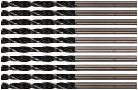 Сверла по металлу HSS черненые 3,2x63 мм (10 шт.)