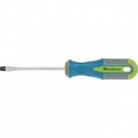Отвертка, SL4 х 150 мм, CrV, трехкомпонентная рукоятка Сибртех