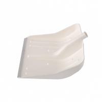 Лопата для уборки снега пластиковая, белая, 420 х 425 мм, без черенка, Россия, Сибртех