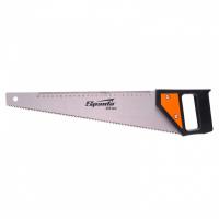 Ножовка по дереву, 400 мм, 5-6 TPI, каленый зуб, линейка, пластиковая рукоятка Sparta