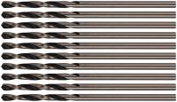 Сверла по металлу HSS черненые 2,0x49 мм (10 шт.)