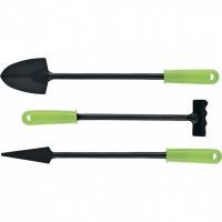 Набор по уходу за комнатными растениями, пластиковые рукоятки, 3 предмета, Palisad