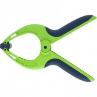 Струбцина клещеобразная 3-3/16, пластиковый корпус, двухкомпонентные рукоятки, усиленная пружина, 82 мм Сибртех