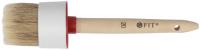 Кисть круглая, натуральная светлая щетина №20 (65 мм)