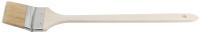 Кисть радиаторная, натур. светлая щетина, деревянная ручка  3" (75 мм)