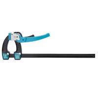 Струбцина реечная быстрозажимная 12, металлический корпус, рычажный храповой механизм, 300 мм Gross