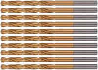 Сверла HSS по металлу, титановое покрытие 4,1 мм (10 шт.)