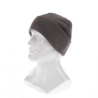 Шапка с отворотом из флиса для взрослых, размер 56-57, серая Россия Сибртех