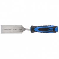 Долото-стамеска, плоская, 38 мм, двухкомпонентная рукоятка, металлический затыльник Барс