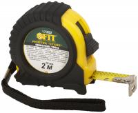 Рулетка Профи, прорезиненный корпус "Стайл" 2 м x 16 мм