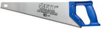 Ножовка по дереву, крупный каленый зуб 5 TPI, 2D заточка, пластиковая ручка 400 мм