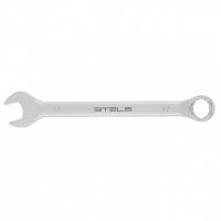 Ключ комбинированный, 17 мм, CrV, матовый хром Stels
