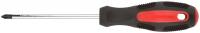 Отвертка "Мастер", CrV сталь, прорезиненная ручка 5х100 мм РН1