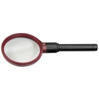 Лупа с подсветкой 3 кратная, D 90 мм Sparta