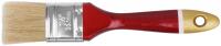 Кисть флейцевая "Классик", натуральная светлая щетина, деревянная ручка 1,5" (38 мм)