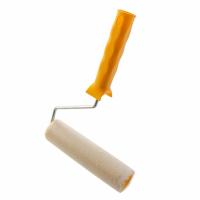 Валик "Лаки", 180 мм, ворс 5 мм, D - 36 мм, D ручки - 6 мм, велюр Сибртех