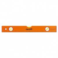 Уровень алюминиевый, 400 мм, 3 глазка, желтый, линейка Sparta