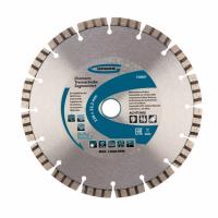 Диск алмазный, 230 х 22.2 мм, лазерная приварка турбо-сегментов, сухая резка Gross