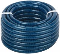 Шланг поливочный трехслойный армированный, синий 1/2" х 1.7 мм х 15 м