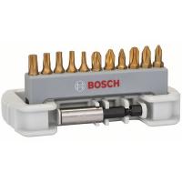 Набор бит Bosch 12шт +магнитный держатель PH/PZ/T/S 25мм (133)