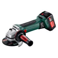 Машина шлифовальная угловая аккумуляторная Metabo W18 LTX125+ЗУ ASC55