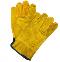 Перчатки цельноспилковые (желтые)