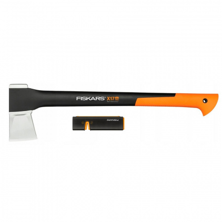 Набор FISKARS универсальный топор Х17 + точилка (1020182/129050)