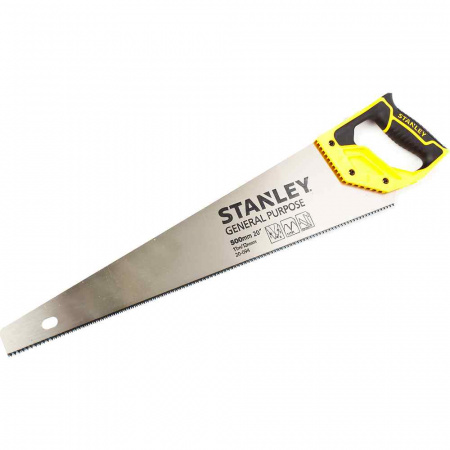 Ножовка по дереву Stanley закаленный зуб 11х500мм 1-20-094