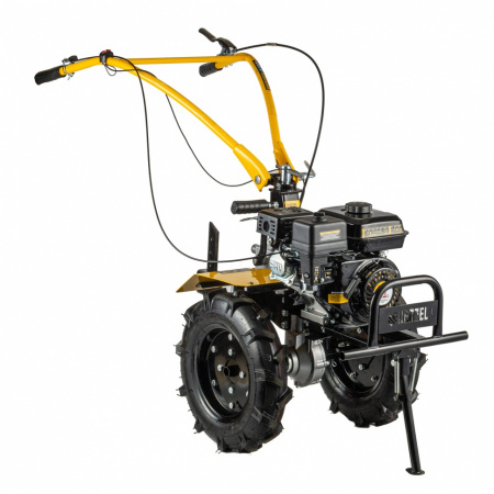 Мотоблок DPT-370X, 7 л.с, дисковое сцепление, ширина 90 см, глубина 35 см, фрез 3 х 4, ВОМ, передачи 3В/1Н Denzel