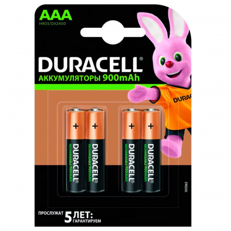 Элемент питания Duracell MN2400/LR03 (AAA) BP4 (4шт)