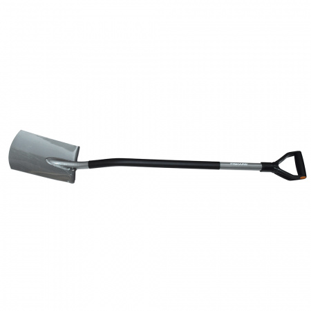 Лопата FISKARS с закругленным лезвием Ergonomic